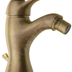 Sapho Kirké - Grifo De Pie Para Bidé Con Desagüe, Bronce KI03B