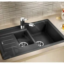Blanco Legra 6 - Fregadero De Silgranite, 780x500 Mm, Compact, Antracita 521302 5 Blanco Legra 6 - Fregadero De Silgranite, 780x500 Mm, Compact, Antracita 521302 -tienda de accesorios de cocina 17760250b5ffa6a932c6b1ba