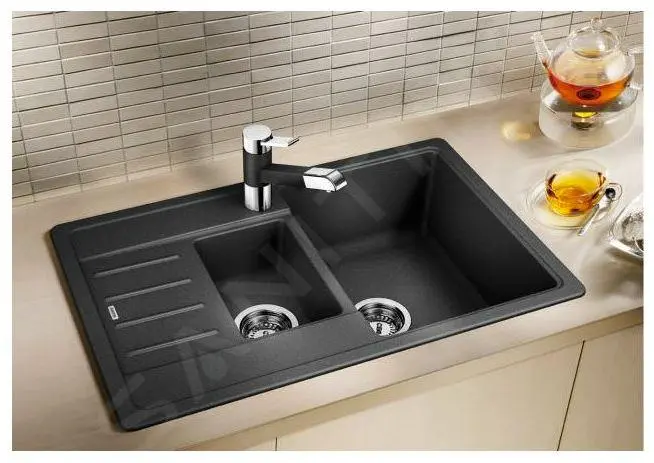 Blanco Legra 6 - Fregadero De Silgranite, 780x500 Mm, Compact, Antracita 521302 3 Blanco Legra 6 - Fregadero De Silgranite, 780x500 Mm, Compact, Antracita 521302 - Imagen 3