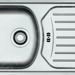 Franke Eurostar - Fregadero ETN 614 N ETHOS, 780x435 Mm, Acero Inoxidable 101.0684.385