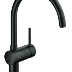 Grohe Minta - Grifo Monomando De Fregadero, Negro 32917KS0