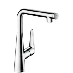 Hansgrohe Talis Select M51 - Grifo Monomando De Fregadero 300 Con Caño Giratorio, Cromo 72820000