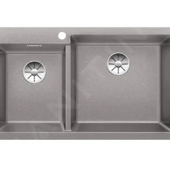 Blanco Pleon 9 - Fregadero De Silgranite, 860x500 Mm, Aluminium 523059