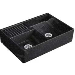 Villeroy & Boch Fregaderos - Fregadero De Cerámica 90x63cm, CeramicPlus, Cromita 632391J0