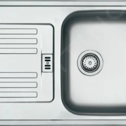 Franke Euroform - Fregadero De Acero Inoxidable EFL 614-78, 780x475 Mm, Estructura Tejida 101.0684.387