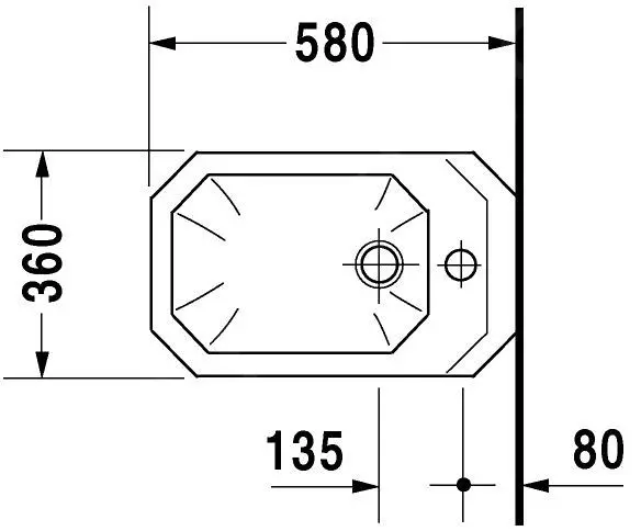 Duravit 1930 - Bidé Suspendido 360x580 Mm, Blanco 0266100000 15 Duravit 1930 - Bidé Suspendido 360x580 Mm, Blanco 0266100000 - Imagen 15