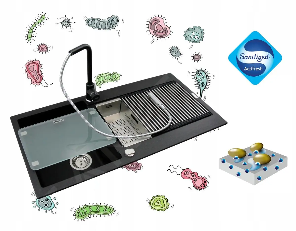 Franke Basis - Fregadero De Fragranite BFG 611-86, 860x500 Mm, Sahara 114.0494.915 3 Franke Basis - Fregadero De Fragranite BFG 611-86, 860x500 Mm, Sahara 114.0494.915 - Imagen 3