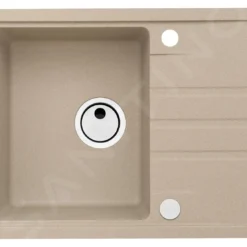 Alveus Intermezzo - Fregadero De Granito 620x480 Mm, Beige 1117039