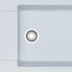 Franke Maris - Fregadero De Fragranite MRG 611-78 E, 780x500 Mm, Blanco Hielo 114.0363.186