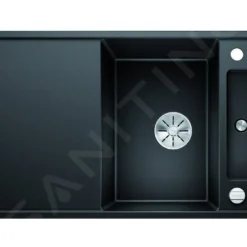 Blanco Axia III 45 - Fregadero De Silgranite, 780x510 Mm, Con Accesorios, InFino, Antracita 523173