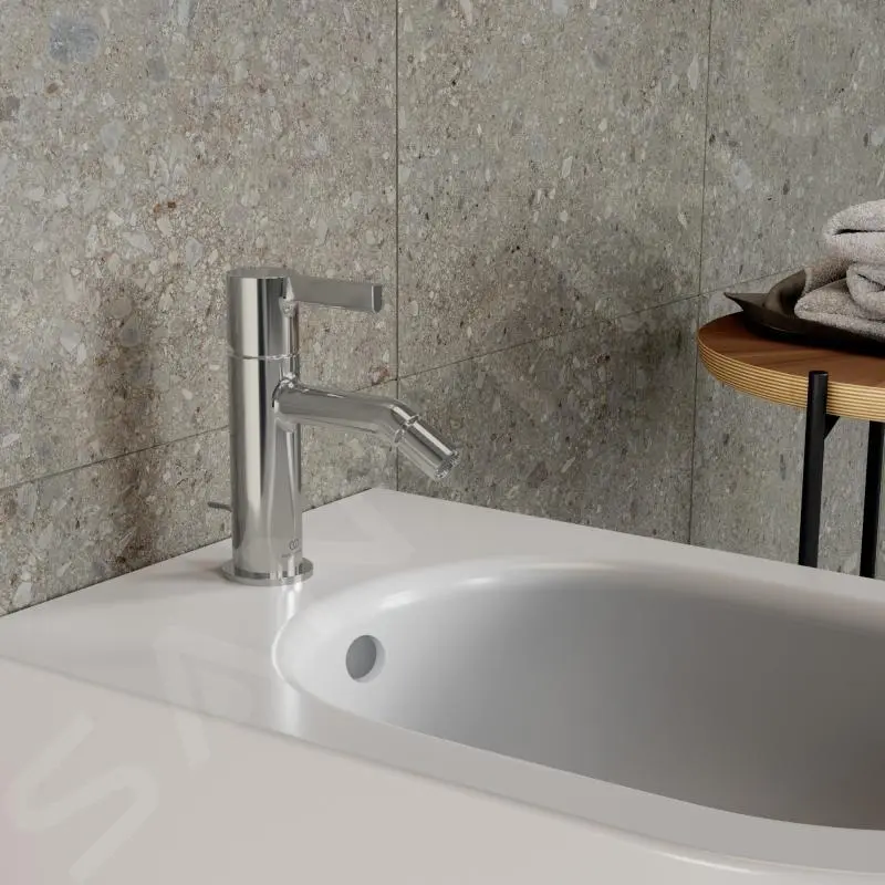 Ideal Standard Joy - Grifo De Bidé Con Desagüe, Silver Storm BC784GN 4 Ideal Standard Joy - Grifo De Bidé Con Desagüe, Silver Storm BC784GN - Imagen 4