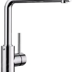 Blanco Mila - Grifo De Fregadero, Cromo 519414