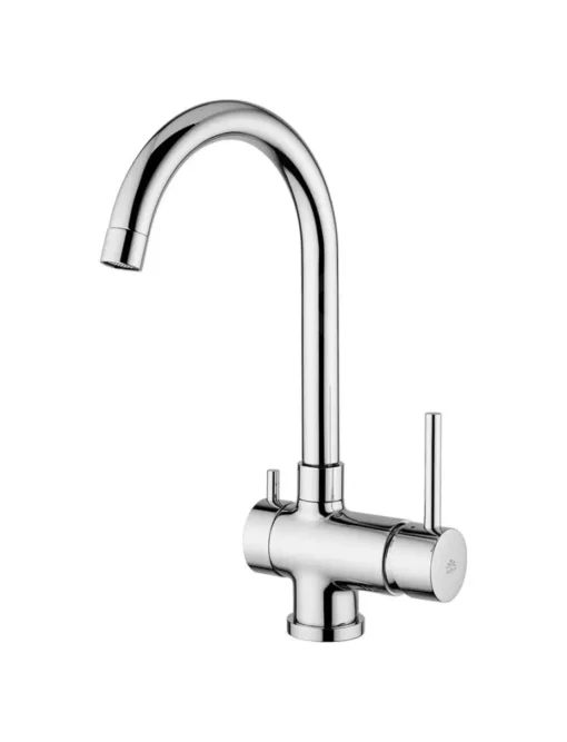 Paffoni Stick - Grifo De Fregadero Con Válvula De Desagüe, Cromo SK184CR -tienda de accesorios de cocina d89b48e737893e6edbf5883a